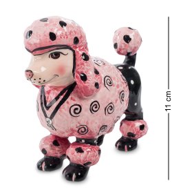 Статуэтка из керамики Собака породы Пудель