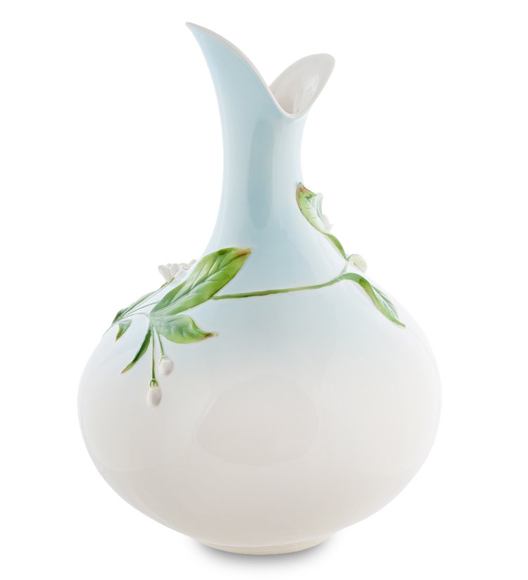 Ваза для цветов из фарфора Жасмин Pavone FM-58, фотография с обратной стороны