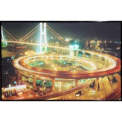 Картина Достопримечательность Китая c кристаллами Swarovski