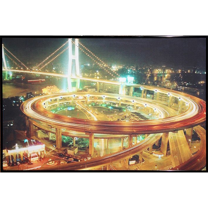 Картина Достопримечательность Китая c кристаллами Swarovski