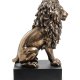 Статуэтка Сидящий Лев Veronese WS-852, вид профиль