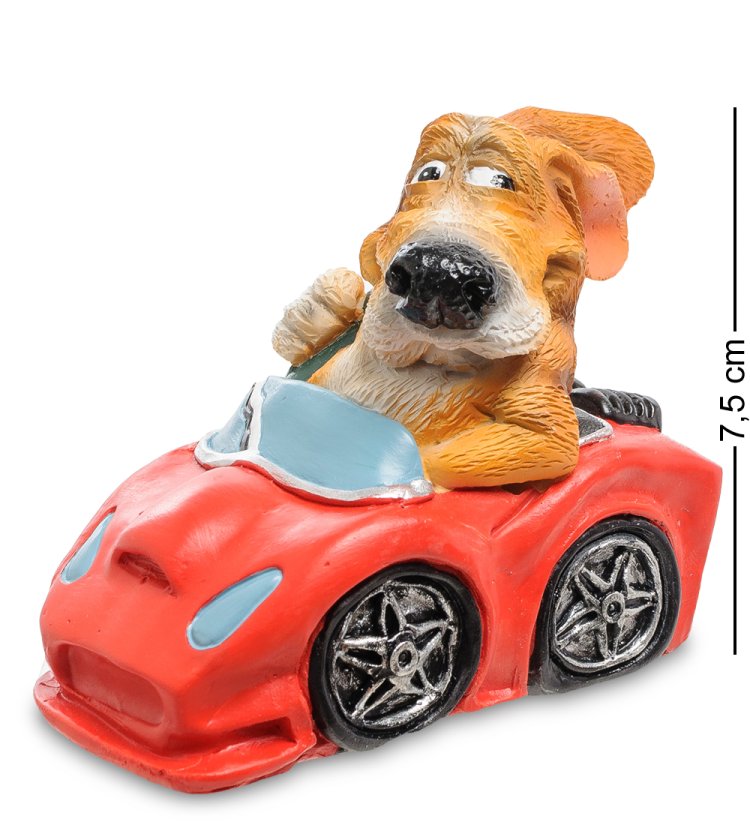 Статуэтка Собака Бигль Желаю драйва по жизни The Comical World of Stratford RV-918