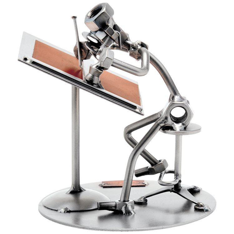 Фигурка из металла Чертёжник 211 Hinz & Kunst