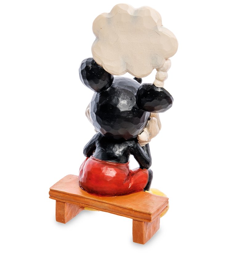 Статуэтка Микки Маус - Думаю о тебе Disney Traditions, оборотная сторона