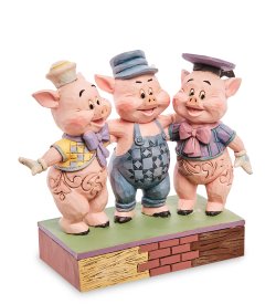 Статуэтка Три поросенка - Умники