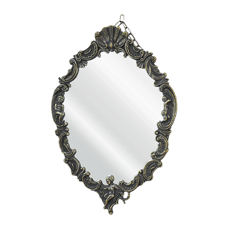 Настенное зеркало Бронзовая Ракушка Alberti Livio AL-82-173-ANT