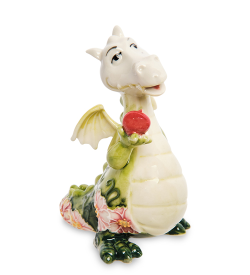 Статуэтка из фарфора Дракон с Яблоком