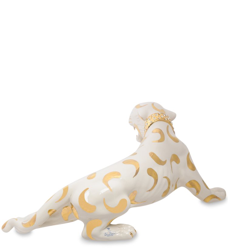 Статуэтка из керамики большая Пантера Sabadin Vittorio SV- 86, фотография спины