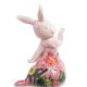 Статуэтка из фарфора Розовый кролик Pavone JP-31/ 22, фотография со спины