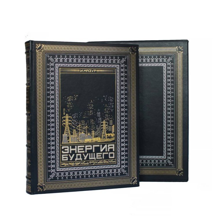 Книга в кожаном переплете Энергия будущего - Мазур И.И. BG1370F