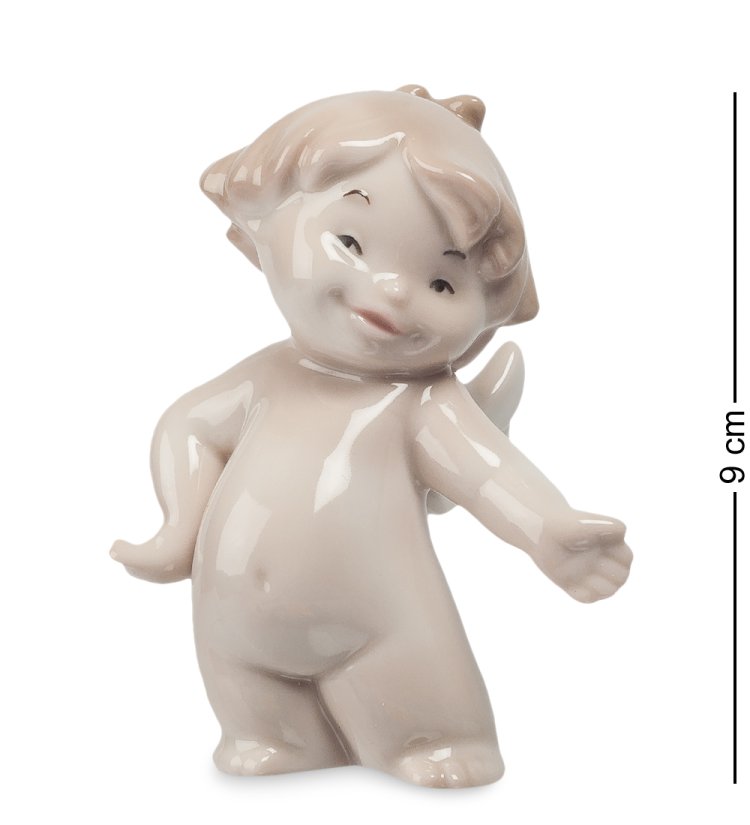 Статуэтка из фарфора Ангелочек Январь Pavone JP-01/ 1