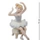 Статуэтка из фарфора Маленькая балерина на пуфике Pavone CMS-19/24
