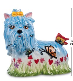 Статуэтка из керамики Собака породы Йоркширский терьер