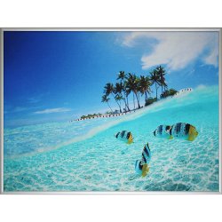 Картина Карибы c кристаллами Swarovski