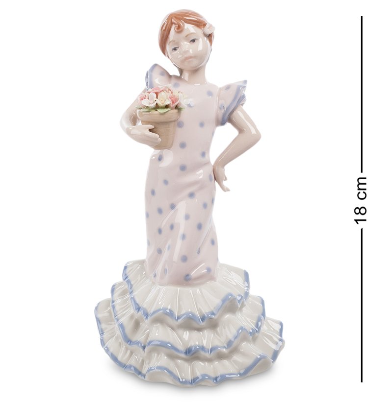 Статуэтка из керамики Мисс Ангелия Pavone CMS-20/31