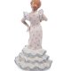 Статуэтка из керамики Мисс Ангелия Pavone CMS-20/31, фотография со спины