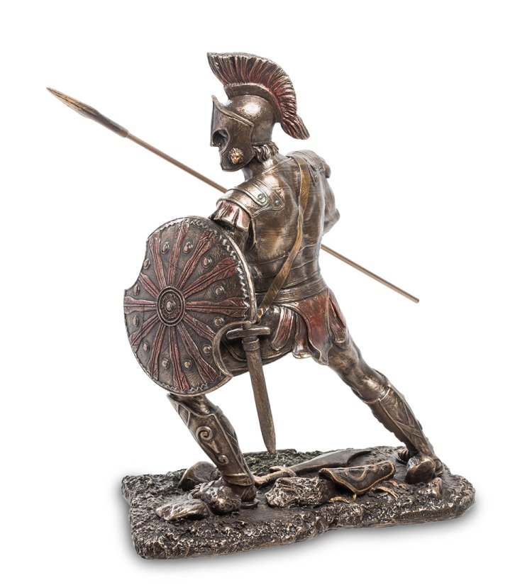 Статуэтка Ахиллес Veronese WS-837, оборотная сторона