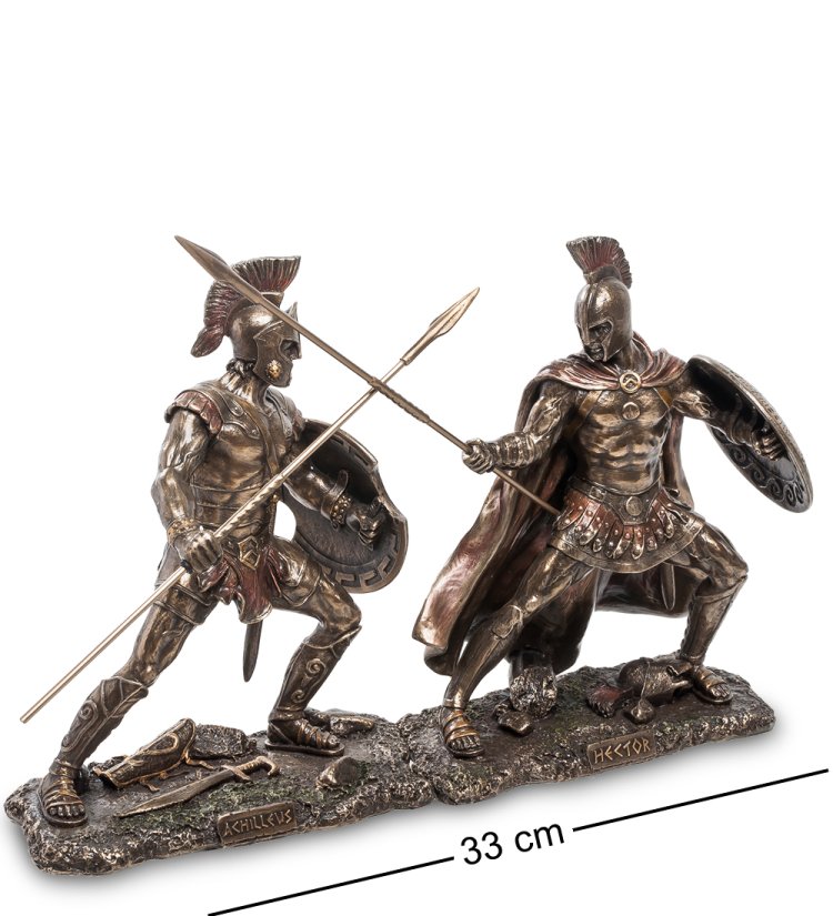 Статуэтка Ахиллес Veronese WS-837, вид профиль