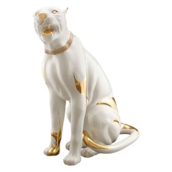 Статуэтка белый Барс