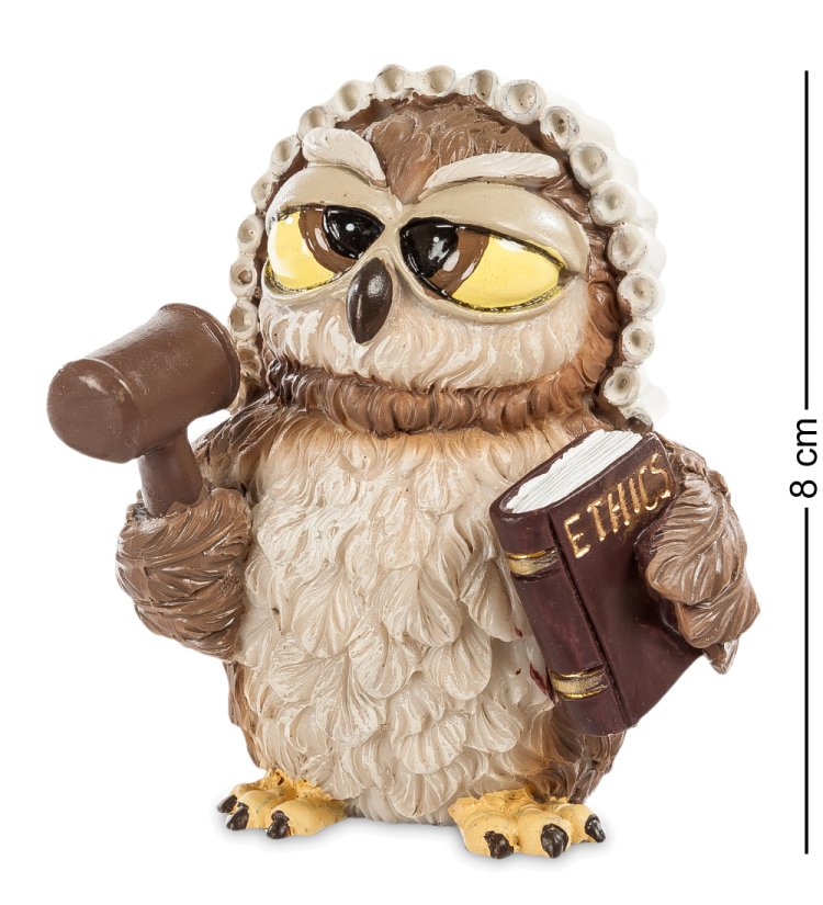 Фигурка-сова Судья Око The Comical World of Stratford RV-118