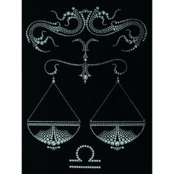 Картина Весы c кристаллами Swarovski