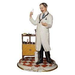 Статуэтка из фарфора Врач - Терапевт