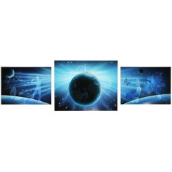 Картина Композиция во Вселенной c кристаллами Swarovski