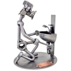 Водопроводчик - Фигурка из металла