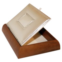 Шкатулка Брюссель с посеребрением