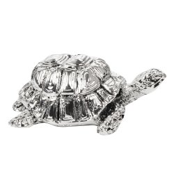 Статуэтка Черепаха с посеребренная