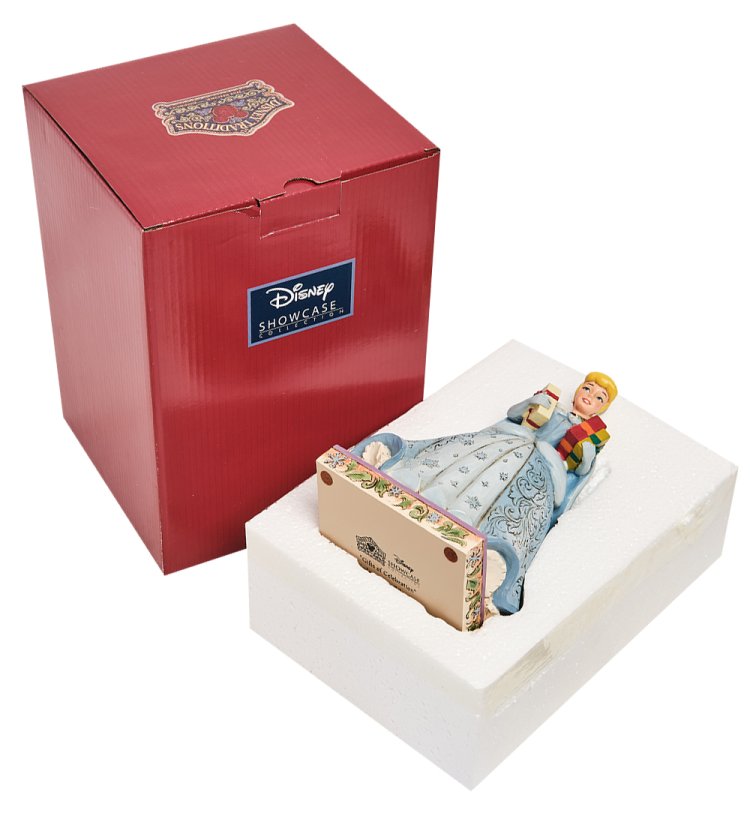 Статуэтка Золушка - Подарки на Рождество Disney Traditions 906756, упаковочный вид
