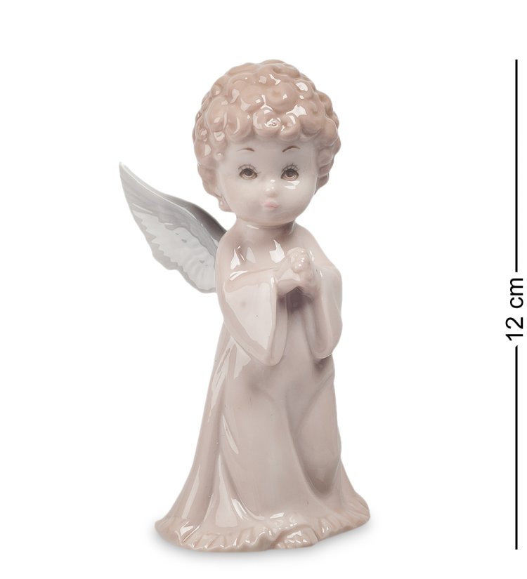 Статуэтка из фарфора Молящийся Ангел Мальчик Pavone JP-05/ 11