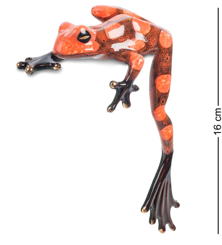 Фигурка из фарфора Неуловимая Лягушка Pavone JP-08/ 5
