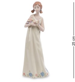 Статуэтка из керамики Девочка Ангета