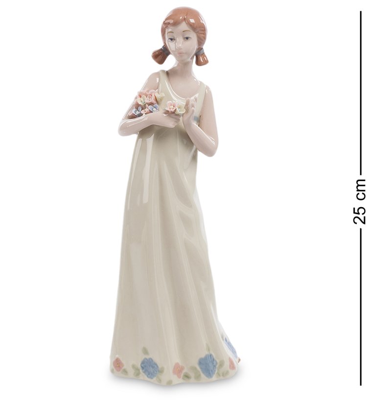 Статуэтка из керамики Девочка Ангета Pavone CMS-20/32