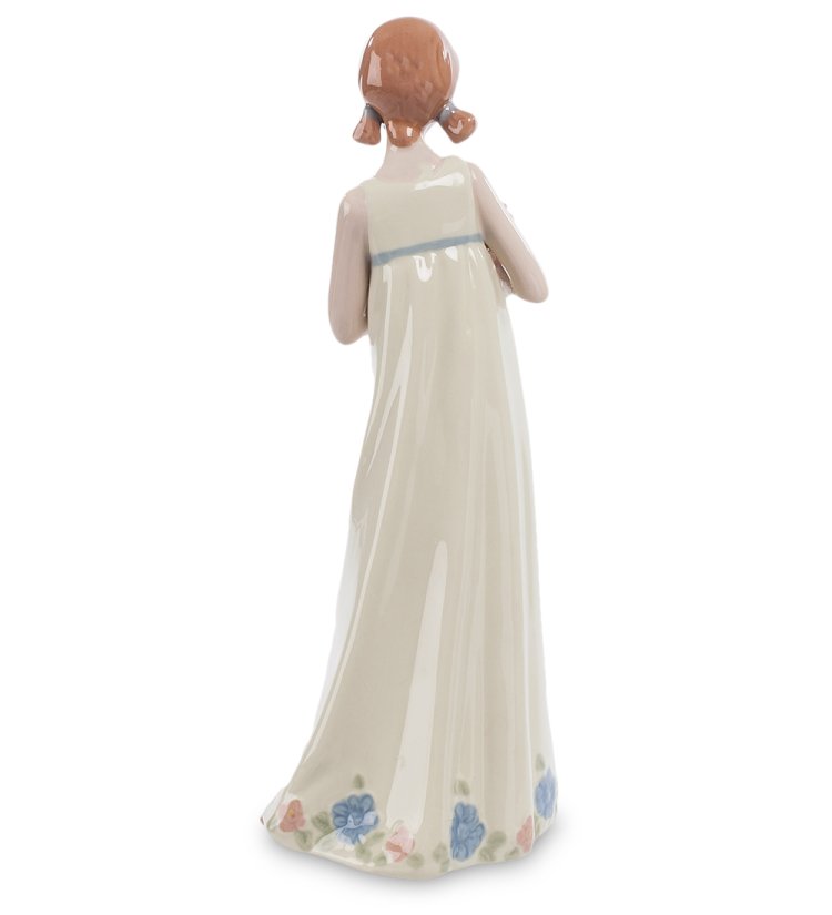 Статуэтка из керамики Девочка Ангета Pavone CMS-20/32, фотография со спины