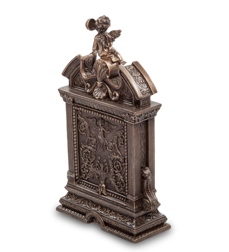 Часы в стиле барокко Амур Veronese WS-610, оборотная сторона