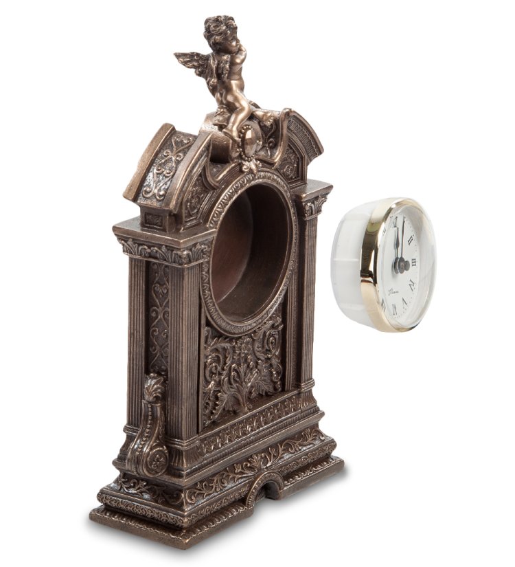 Часы в стиле барокко Амур Veronese WS-610, разборный вид, вид часов