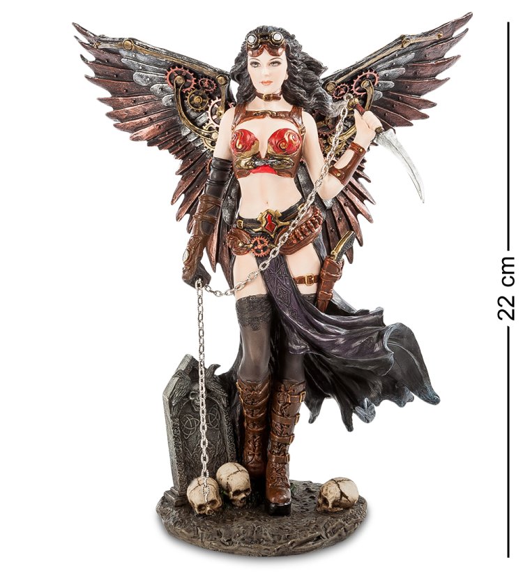 Статуэтка в стиле Стимпанк Девушка с крыльями Veronese WS-381
