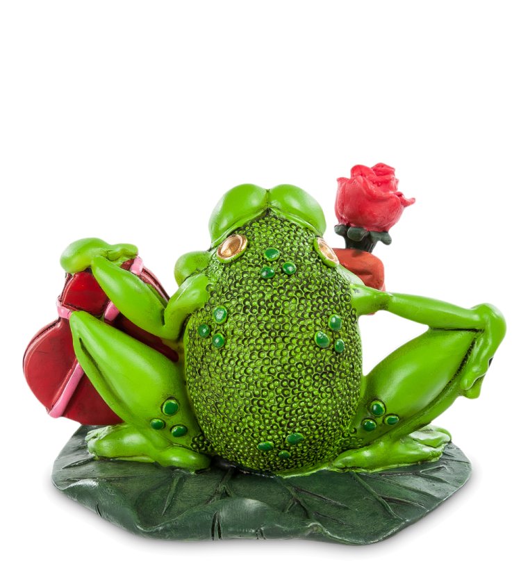 Фигурка-лягушка Донжуан Жора The Comical World of Stratford RV-105, оборотная сторона