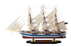 Модель парусного корабля Мир 80 см