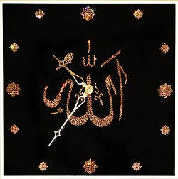 Часы с кристаллами Swarovski - Аллах