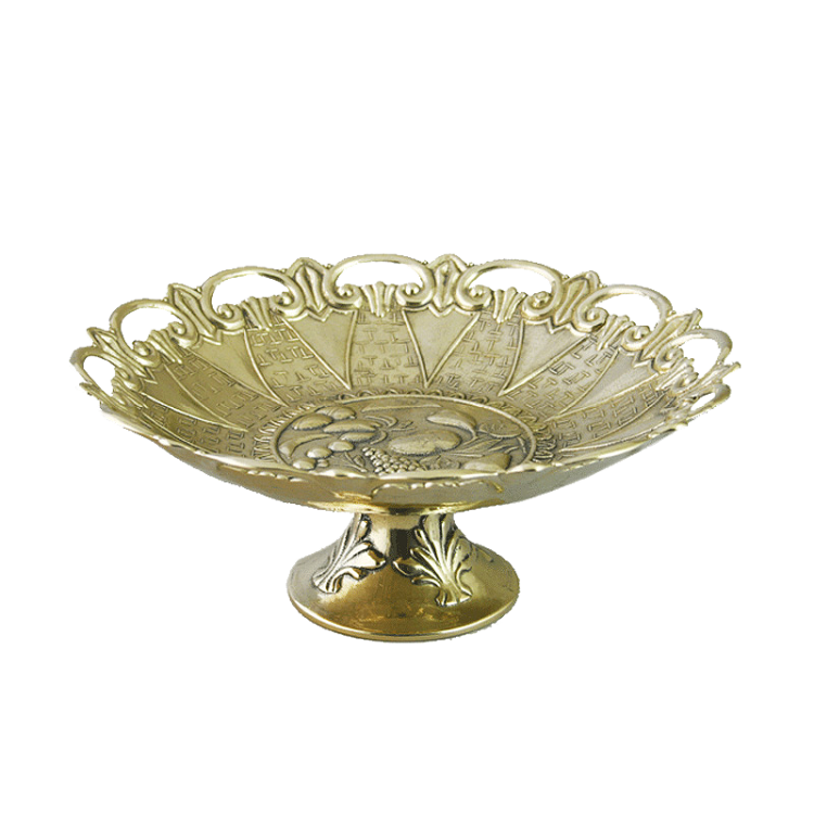 Декоративная Ваза Золотая Розетка Ларец Alberti Livio AL-82-146