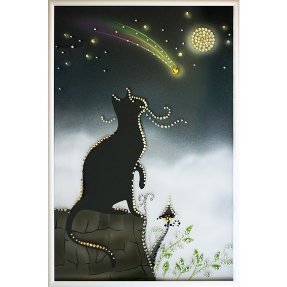 Картина Загадай желание c кристаллами Swarovski