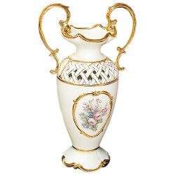 Ваза для цветов из керамики Роза