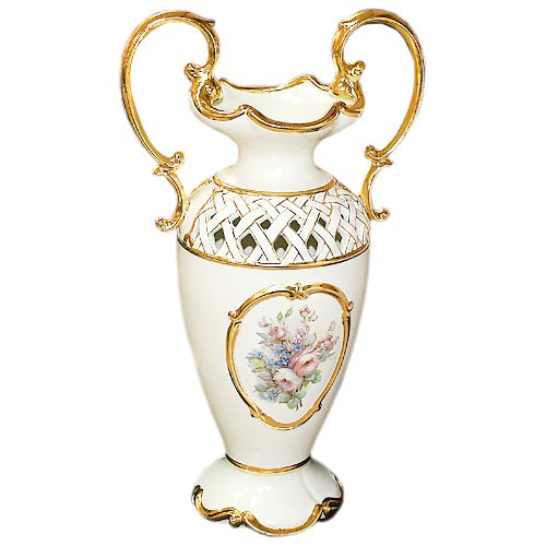 Ваза для цветов из керамики Роза