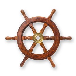 Корабельный штурвал, малый, диаметр 32 см