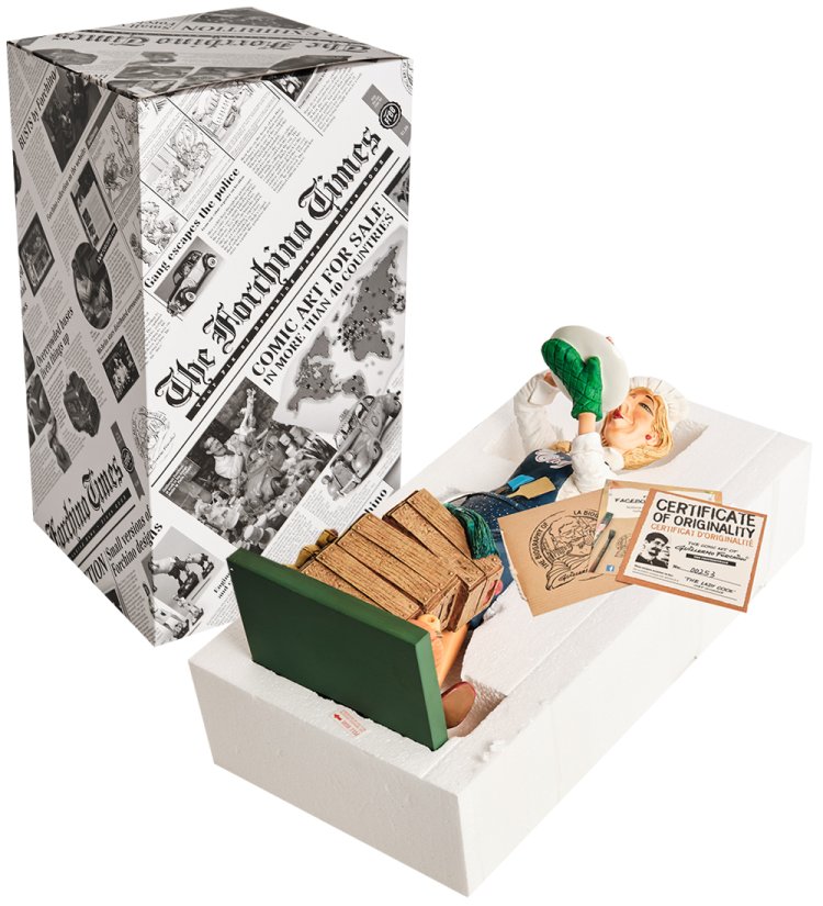 Статуэтка Женщина Повар - The Lady Cook Forchino FO-85549, упаковочный вид