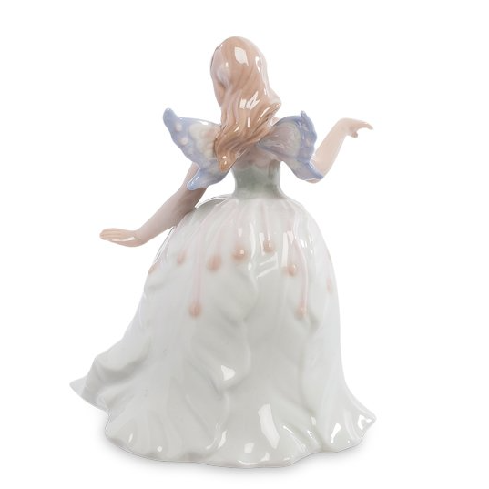 Фарфоровая фигурка Грациозная Эльфина Pavone JP-06/14, оборотная сторона