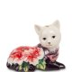 Статуэтка из фарфора Котенок с бабочкой на голове Pavone JP-247/ 13